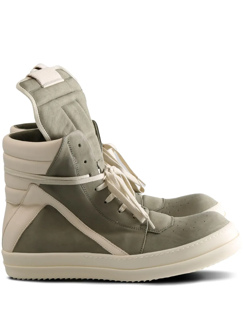 Rick Owens Geobasket sneakers Green