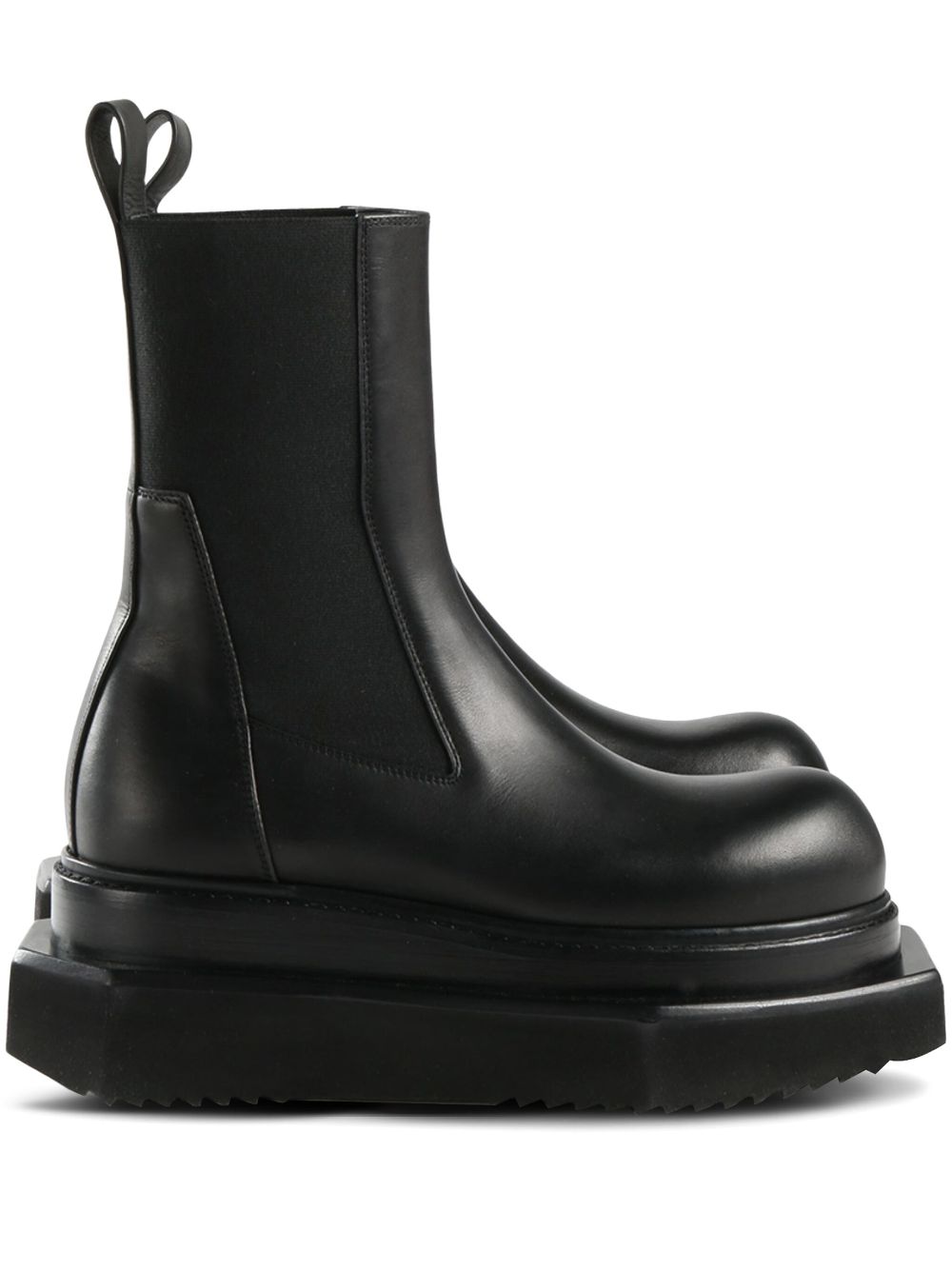 Rick Owens leather boots - Black