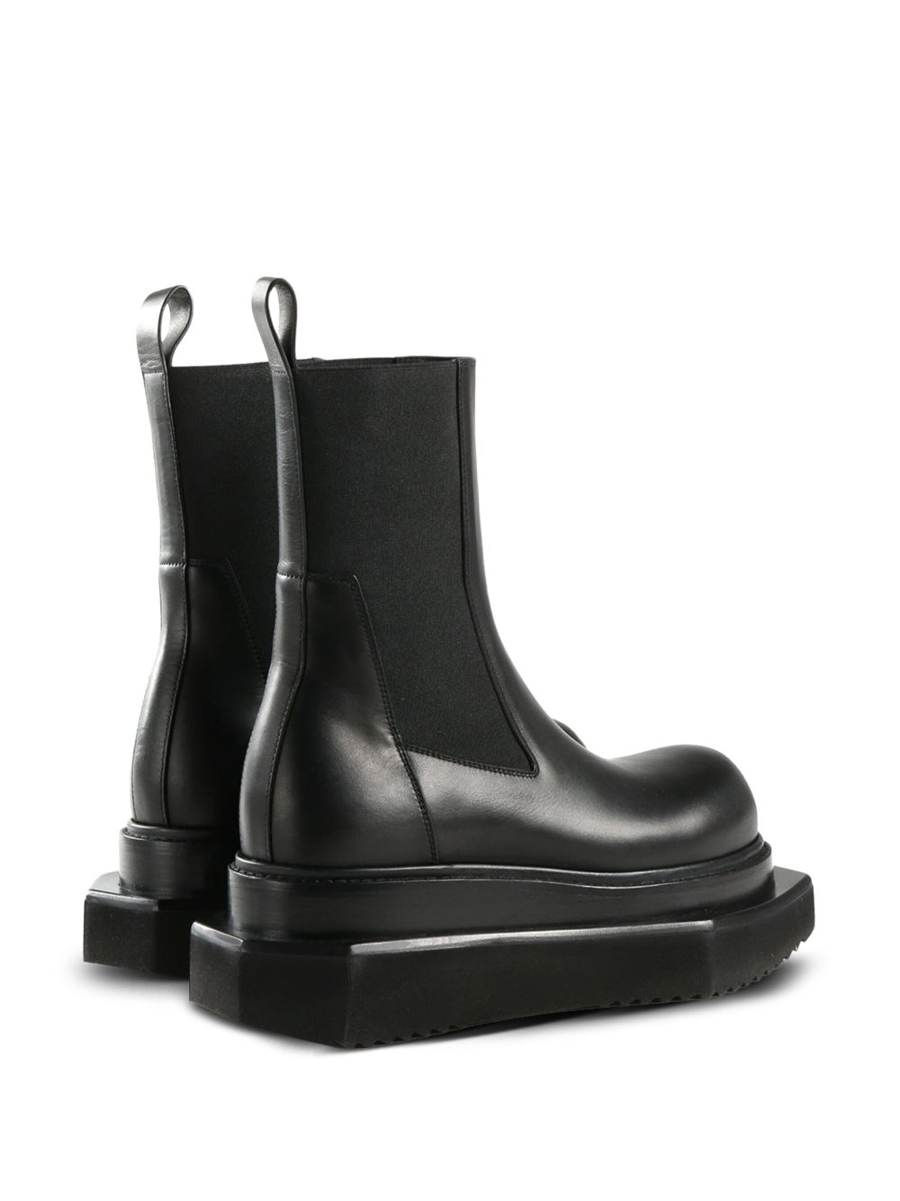 Rick Owens leather boots - Black