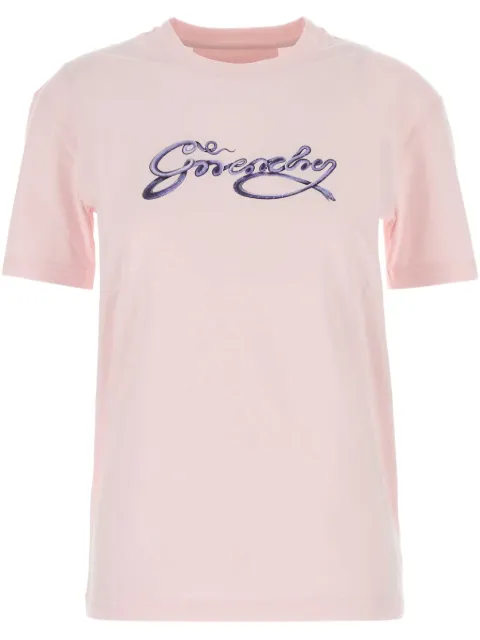 Givenchy logo-embroidered T-shirt