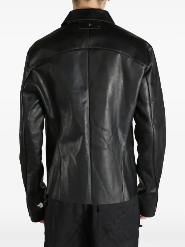 Ma+ Leather Jacket | ブラウン | FARFETCH JP
