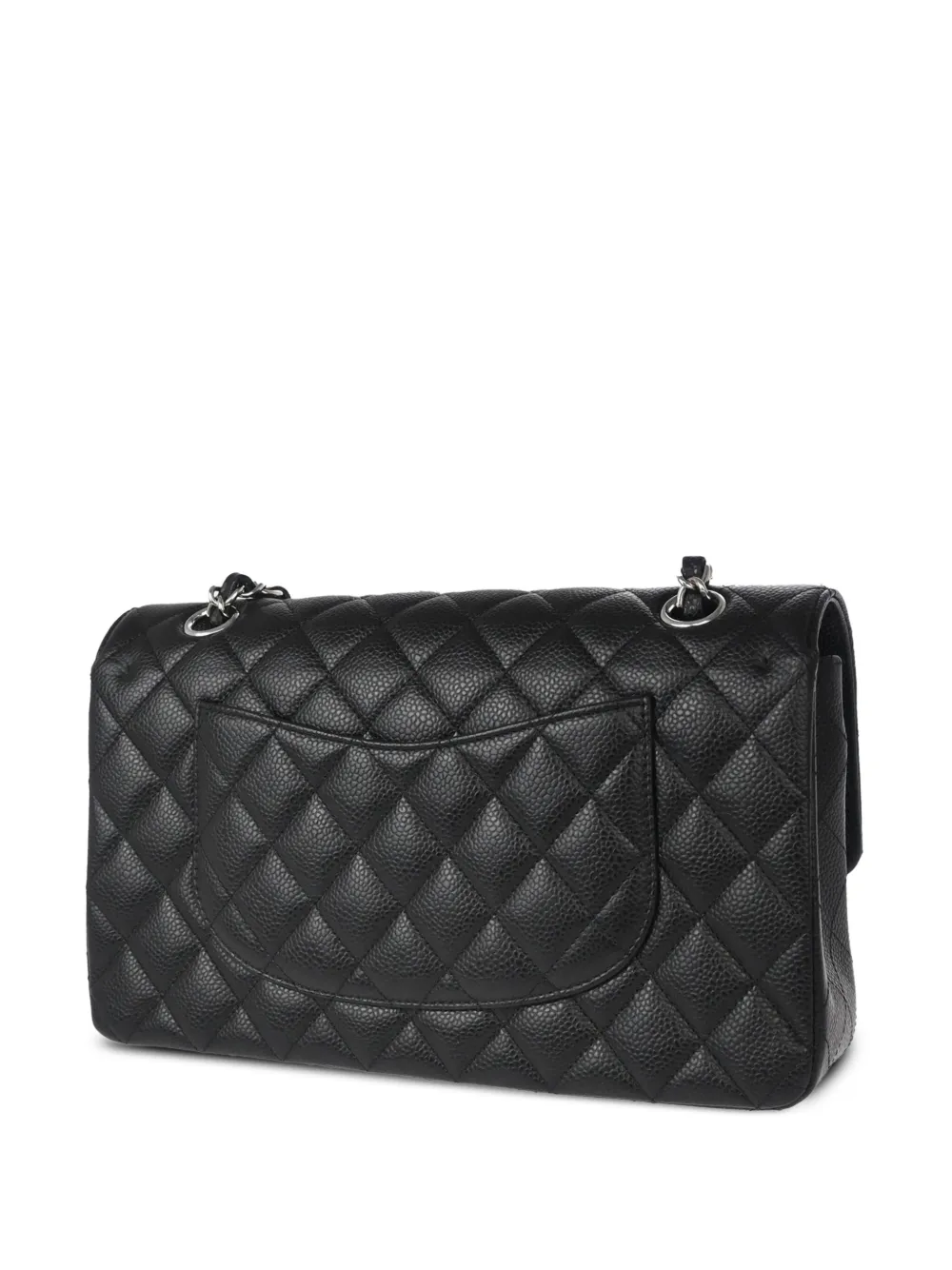 CHANEL Pre-Owned 2009 Double Flap medium schoudertas - Zwart