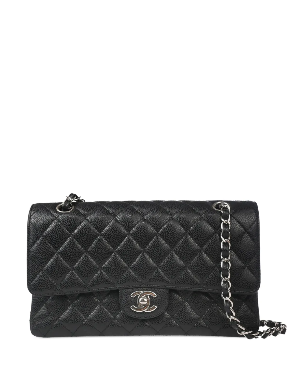 CHANEL Pre-Owned 2014 medium Double Flap shoulder bag | Black | Image 1