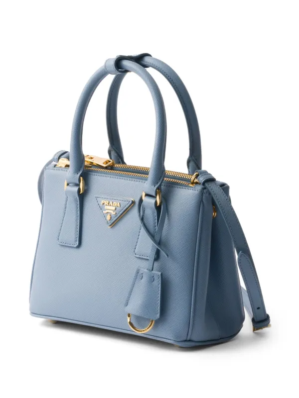 Prada ガレリア ミニバッグ | ブルー | FARFETCH JP