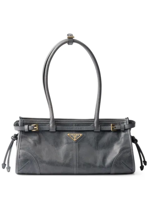 Prada medium leather shoulder bag