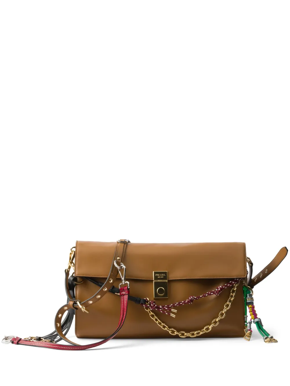 PRADA プラダ 鹿革 ディアスキン ショルダー メッセンジャー