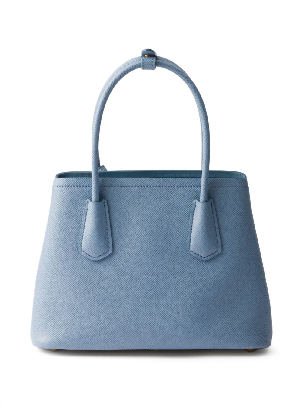 Prada Double Saffiano kleine shopper - Blauw