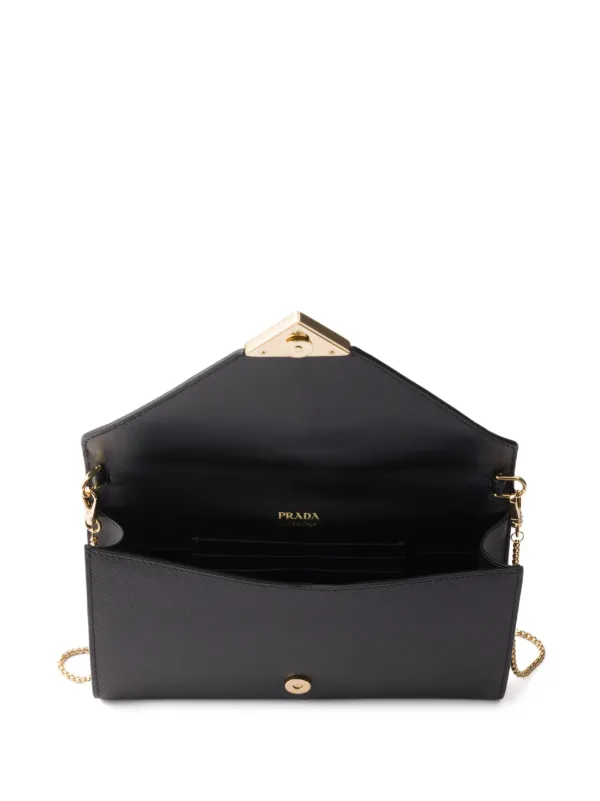 PRADA ブラック サフィアーノレザー ミニバッグ ブラック サフィアーノレザー ミニバッグ | PRADA