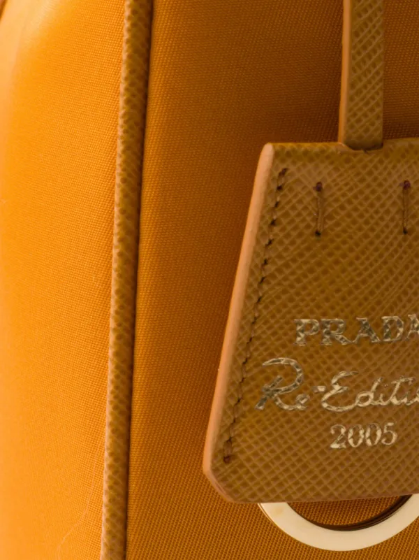 Prada Re-Edition ショルダーバッグ ミニ | オレンジ | FARFETCH JP