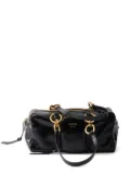 Prada medium leather tote bag - Black