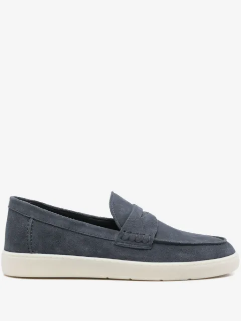 Hogan suede loafers