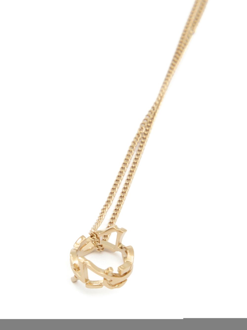 Saint Laurent Cassandre chain necklace - Goud