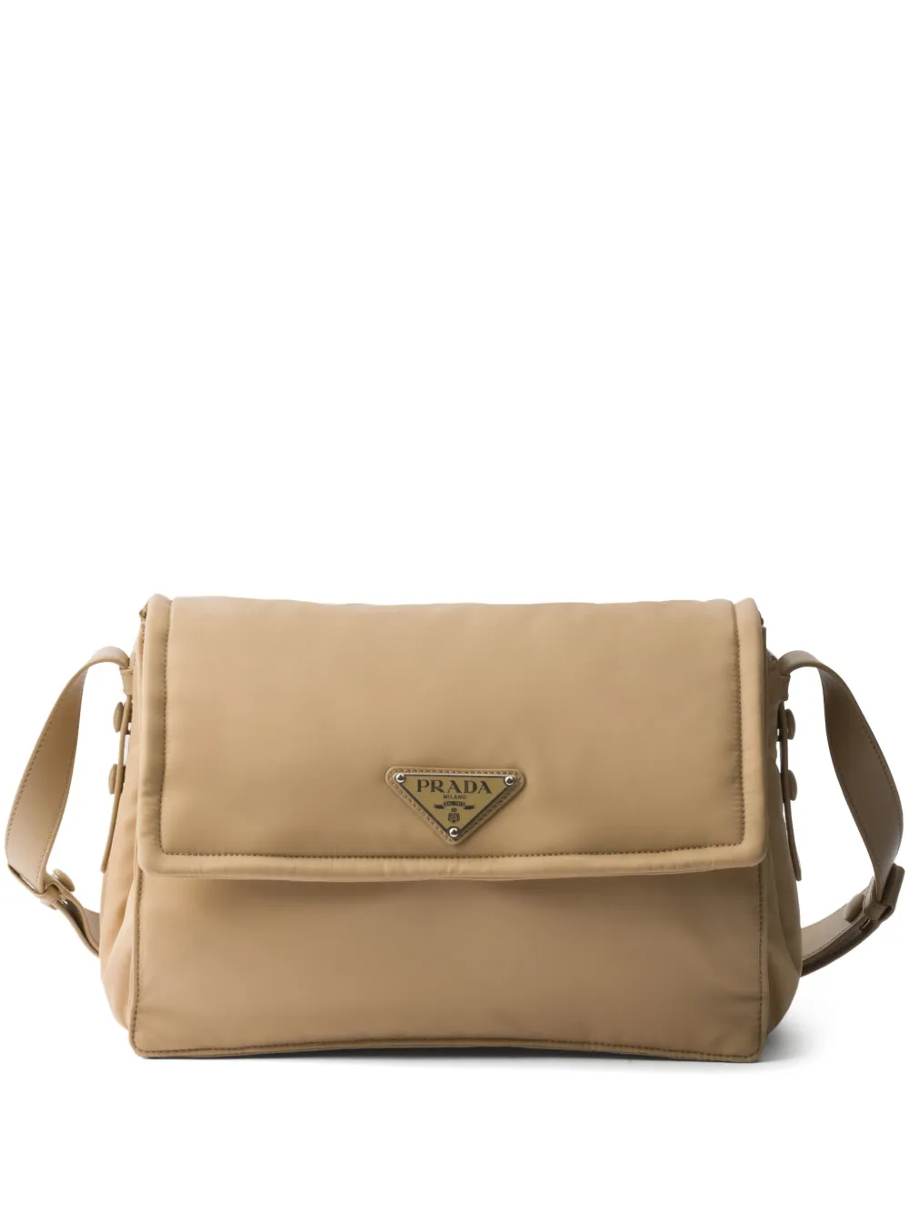 Prada medium padded Re-Nylon shoulder bag | Neutrals | Image 1