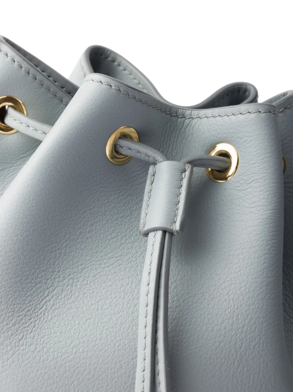 Prada Leren mini-tas Blauw