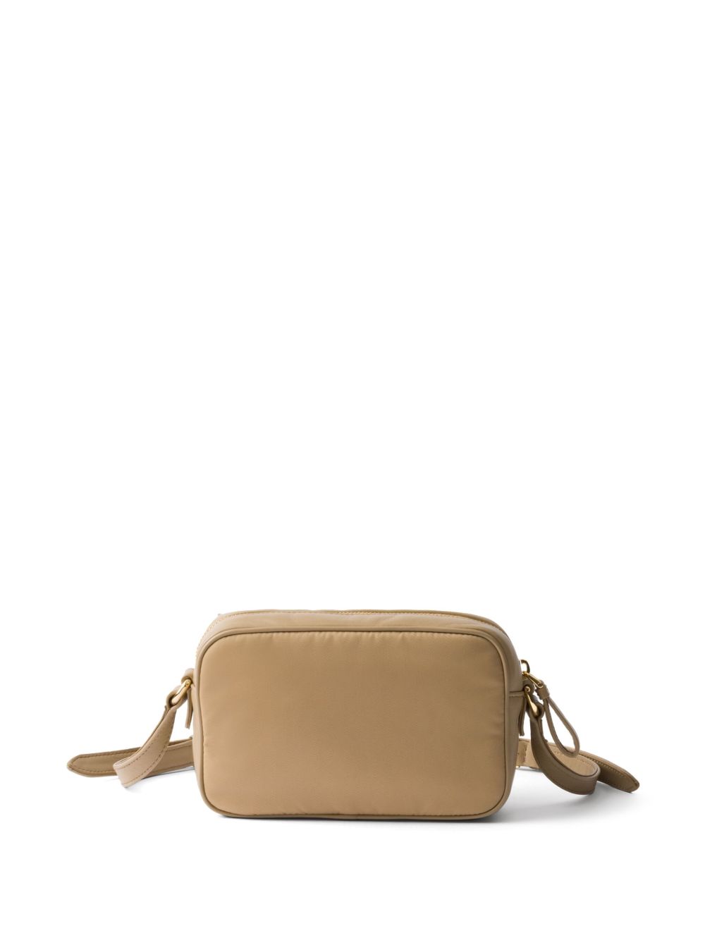 Prada Re-Nylon kleine schoudertas met strik - Beige