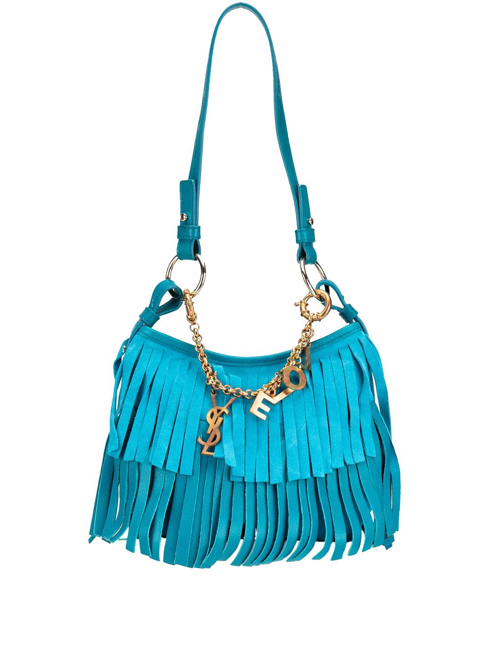 2000-2012 Suede Boheme Fringe shoulder bag