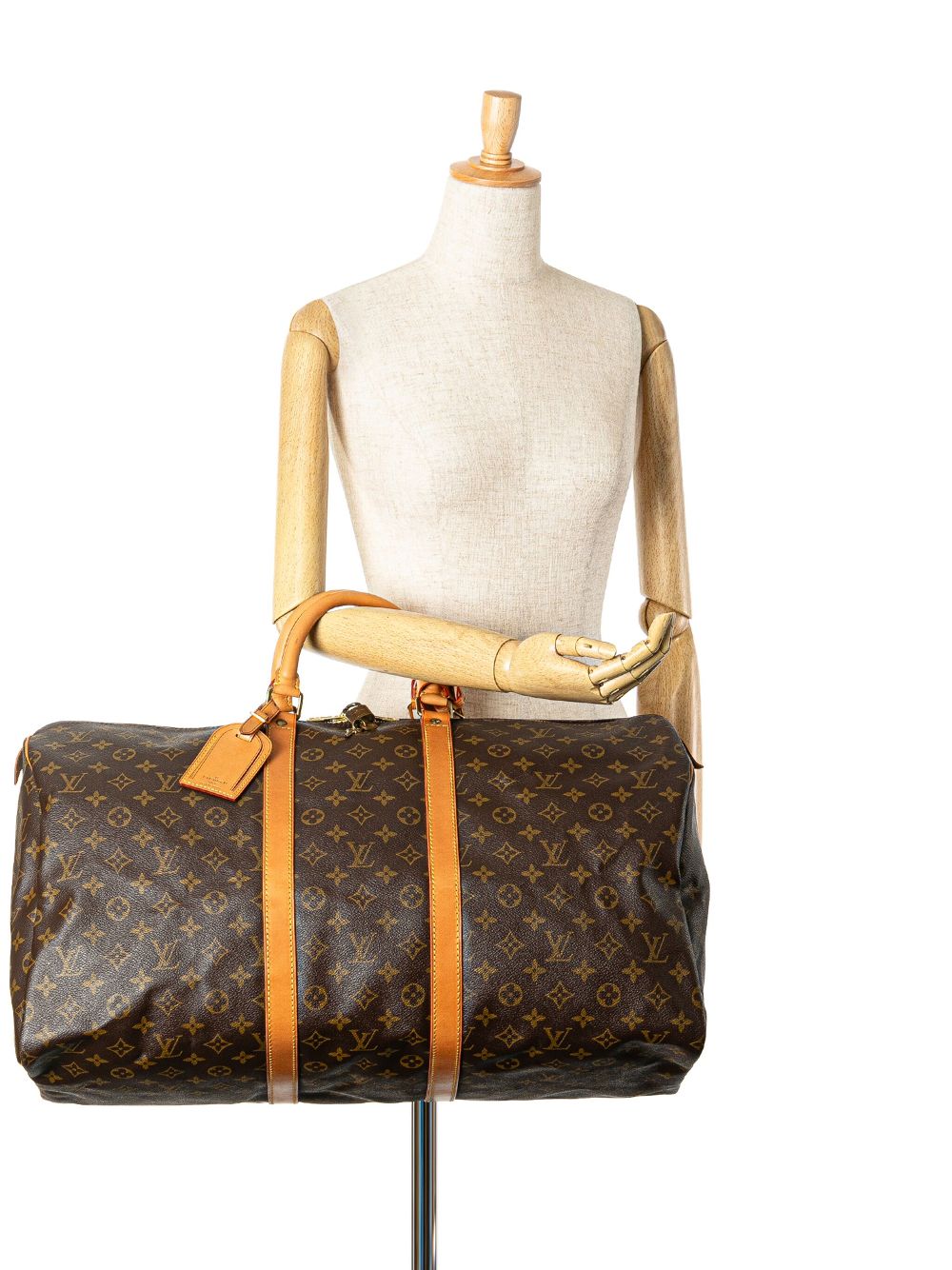 Louis Vuitton Pre-Owned 1994 Monogram Keepall 55 travel bag - Bruin