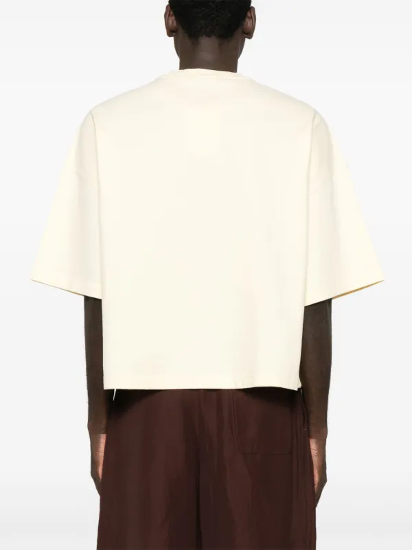 Jacquemus Le Corto T-shirt | Yellow | FARFETCH