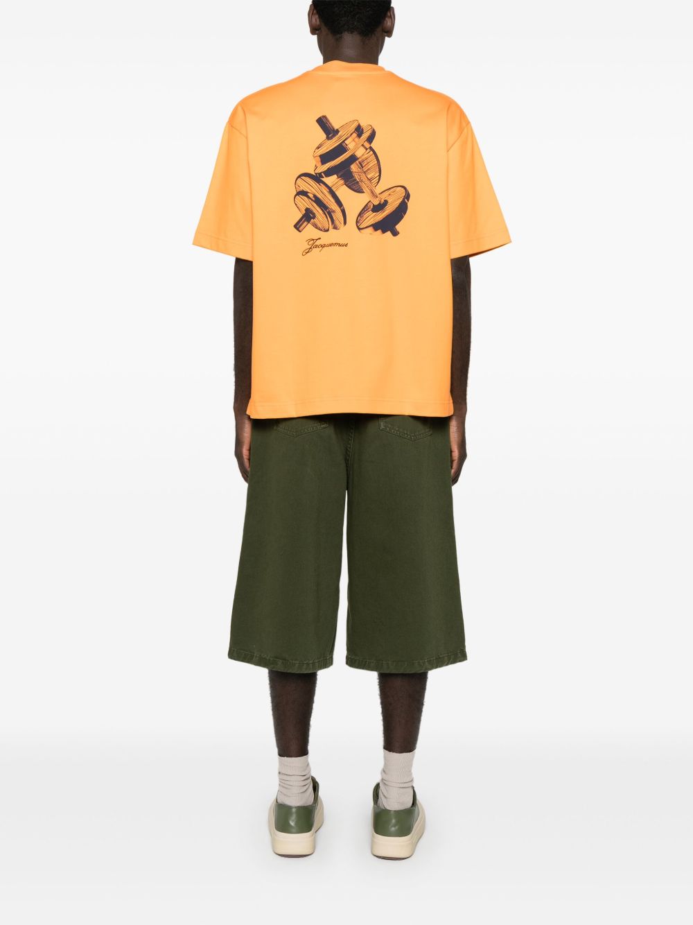 Jacquemus Le Halteres T-shirt - Oranje