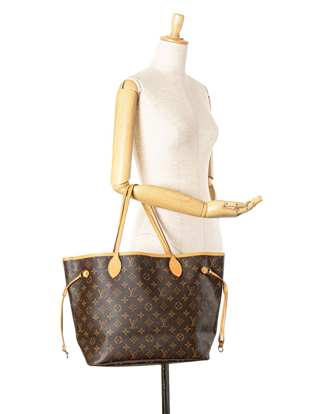 Louis Vuitton Pre-Owned 2011 Monogram Neverfull MM tote bag - Bruin