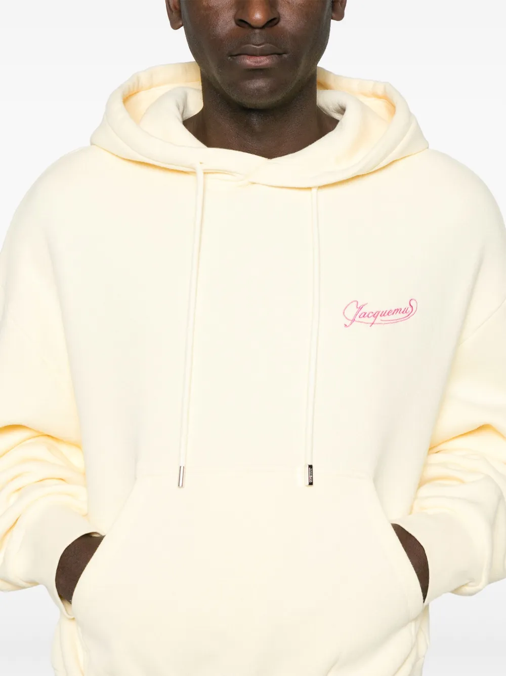Jacquemus Le Corto hoodie Geel