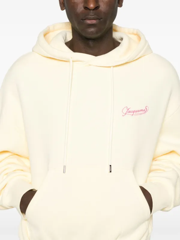 【Jacquemus】LE HOODIE CORTO◆255JS3072465 Jacquemus Le Corto Hoodie | Yellow | FARFETCH