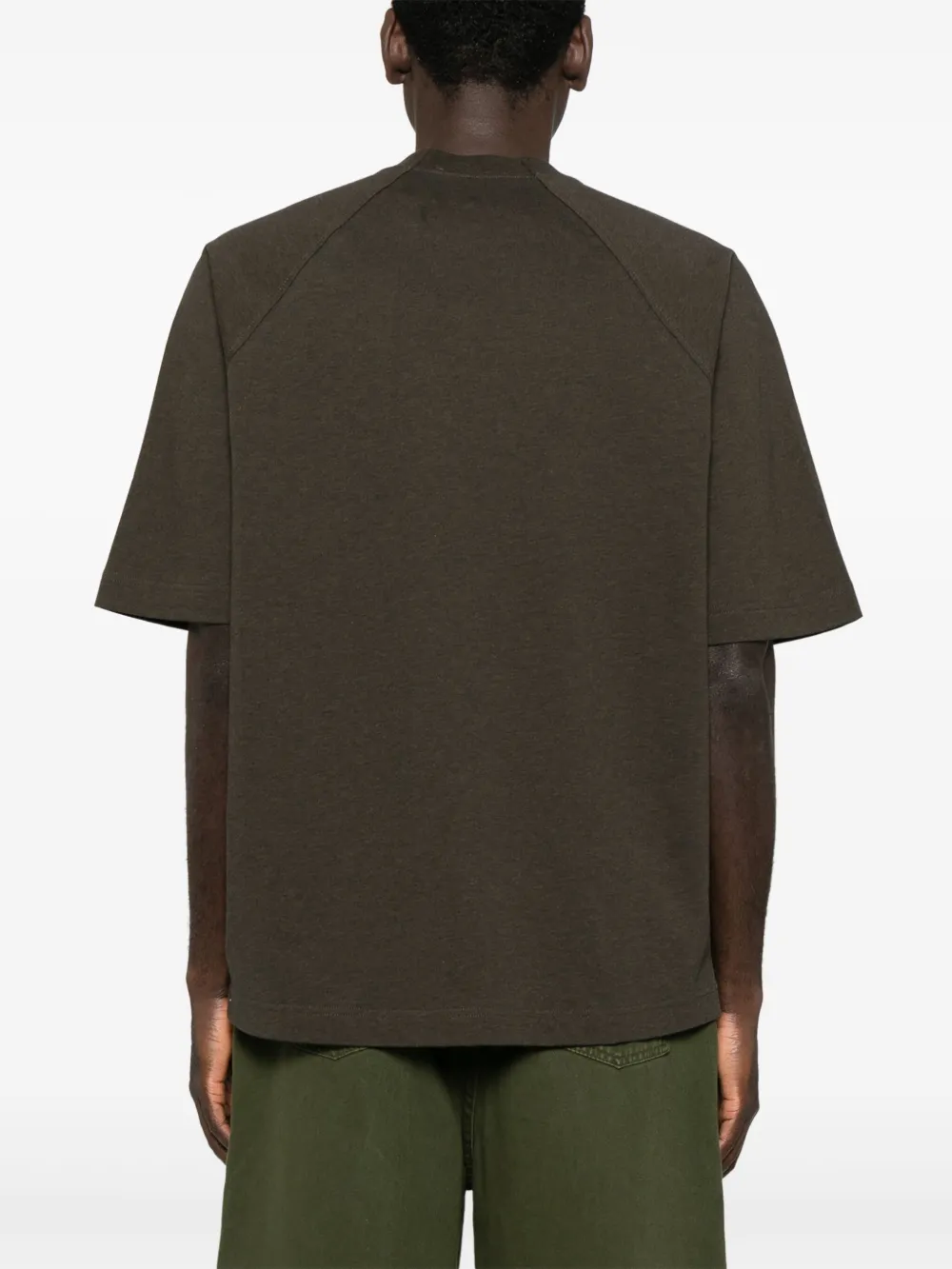 Jacquemus Le Typo T-shirt Bruin