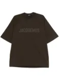 Jacquemus Le Typo T-shirt - Brown