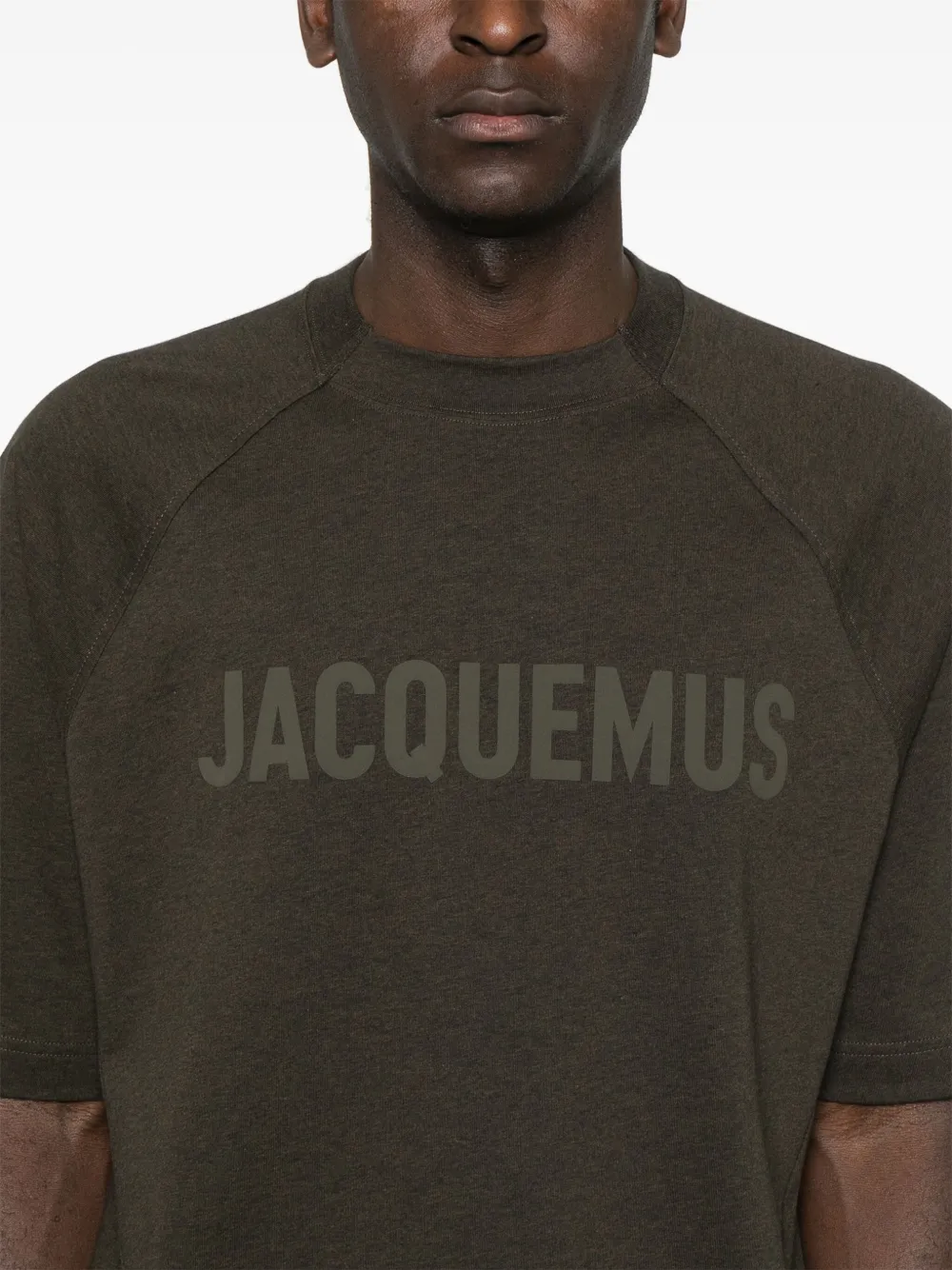 Jacquemus Le Typo T-shirt Bruin