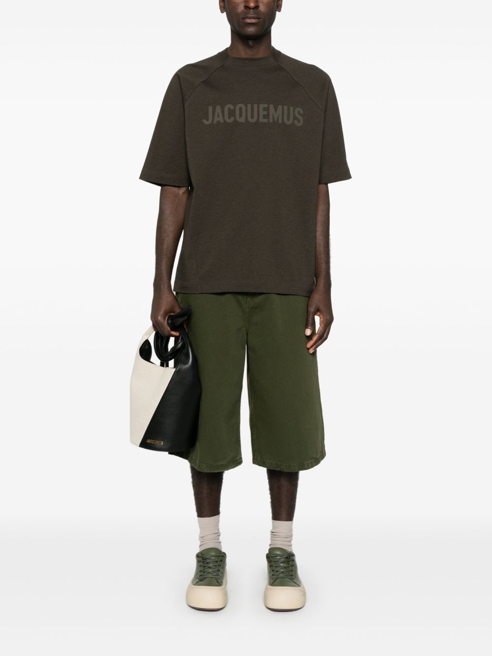 Jacquemus Le Typo T-shirt - Brown