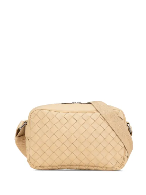 Bottega Veneta Pre-Owned bolsa crossbody Intrecciato Camera Bag 2012-2024