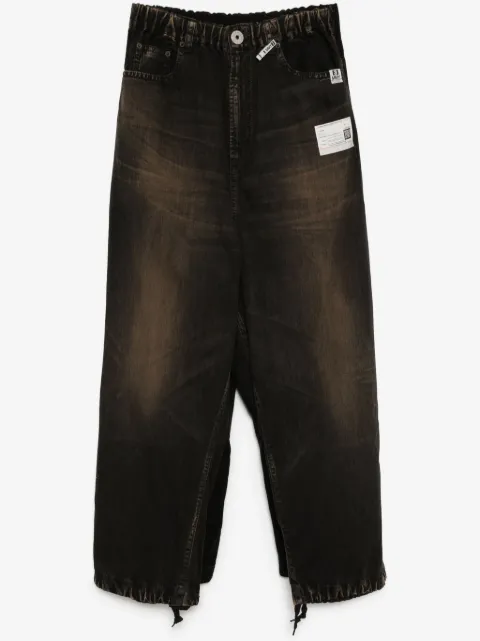 Maison MIHARA YASUHIRO pants con doble capa