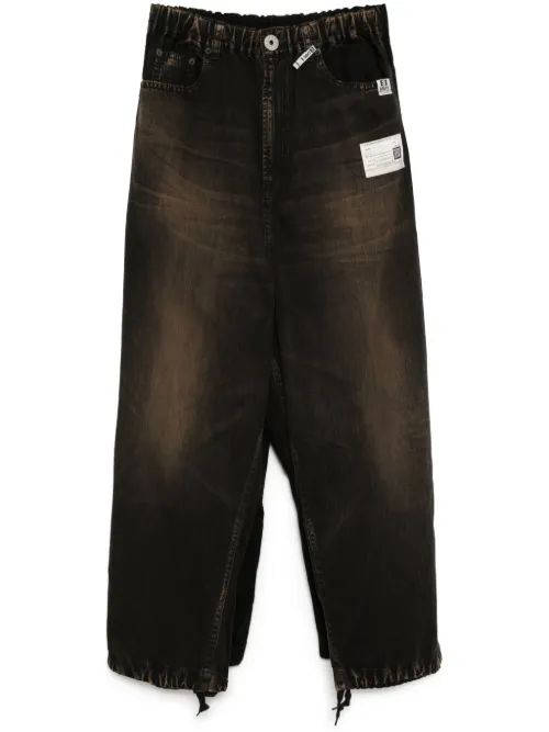 Pantalon à design superposé - Maison MIHARA YASUHIRO - Modalova