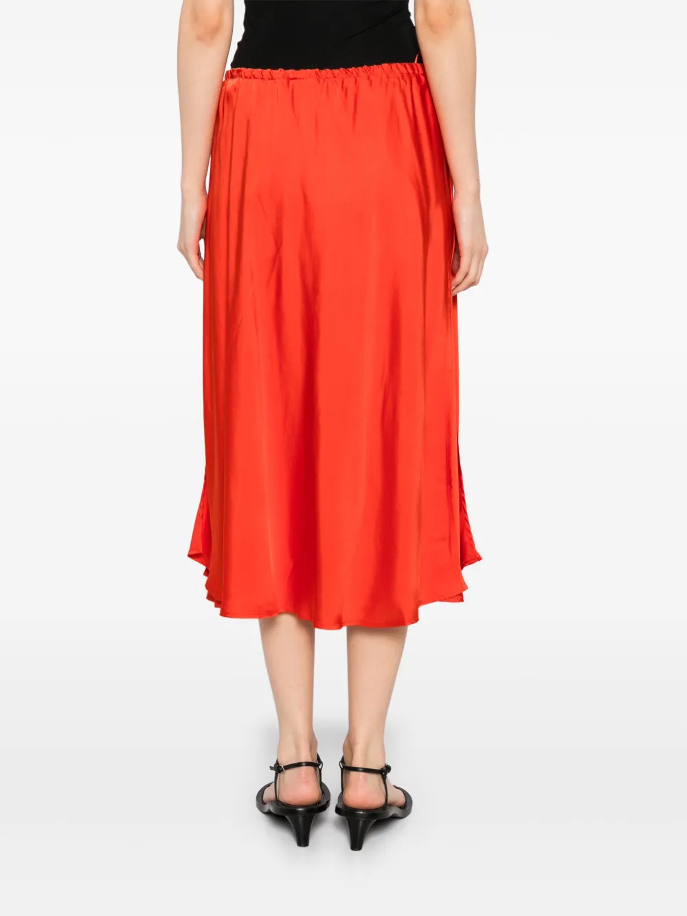 Jil Sander Midi-rok Oranje
