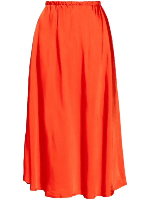 Jil Sander Mid-length Skirt in Orange
