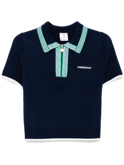 Casablanca Tennis polo top