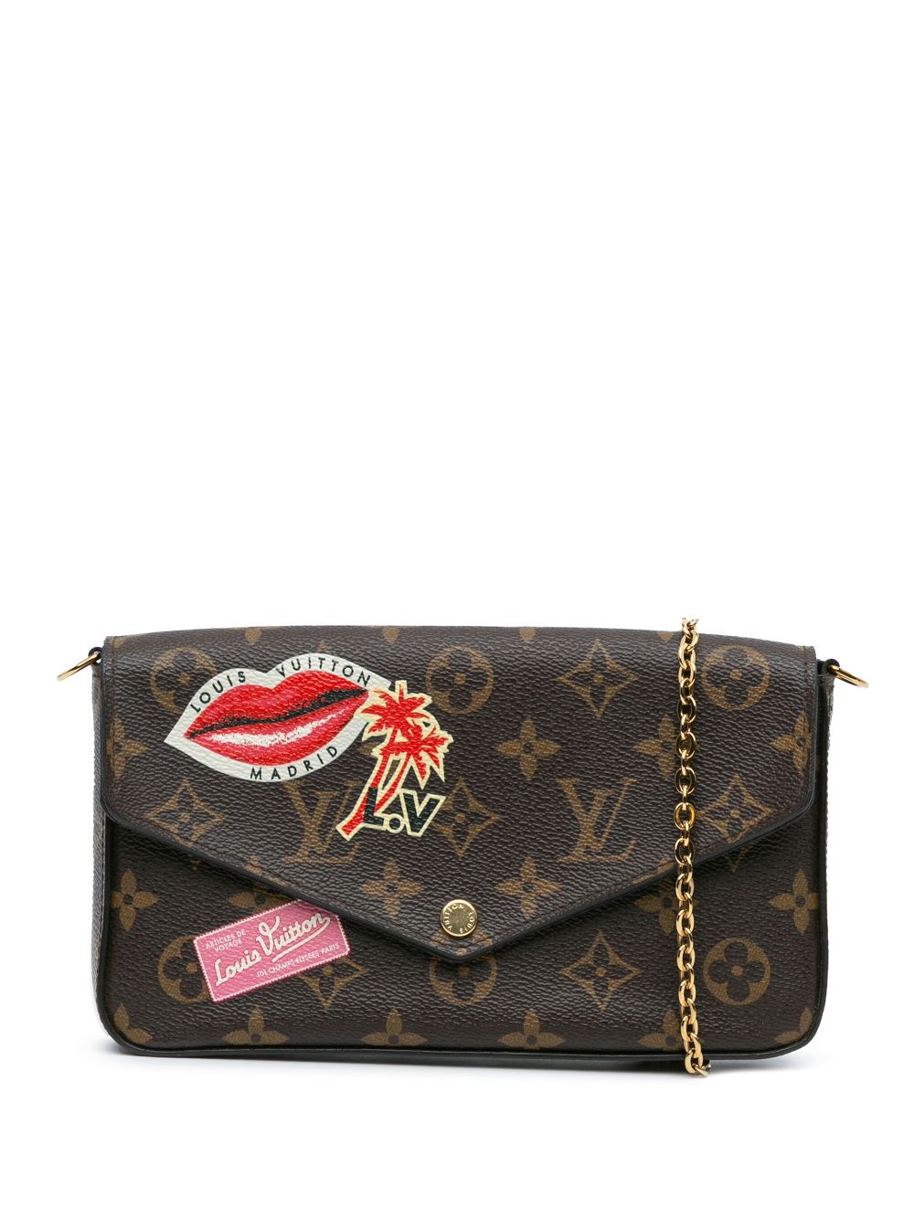 2017 Monogram World Tour Pochette Felicie crossbody bag