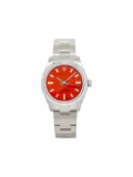 Rolex pre-owned Oyster Perpetual 31mm - Red