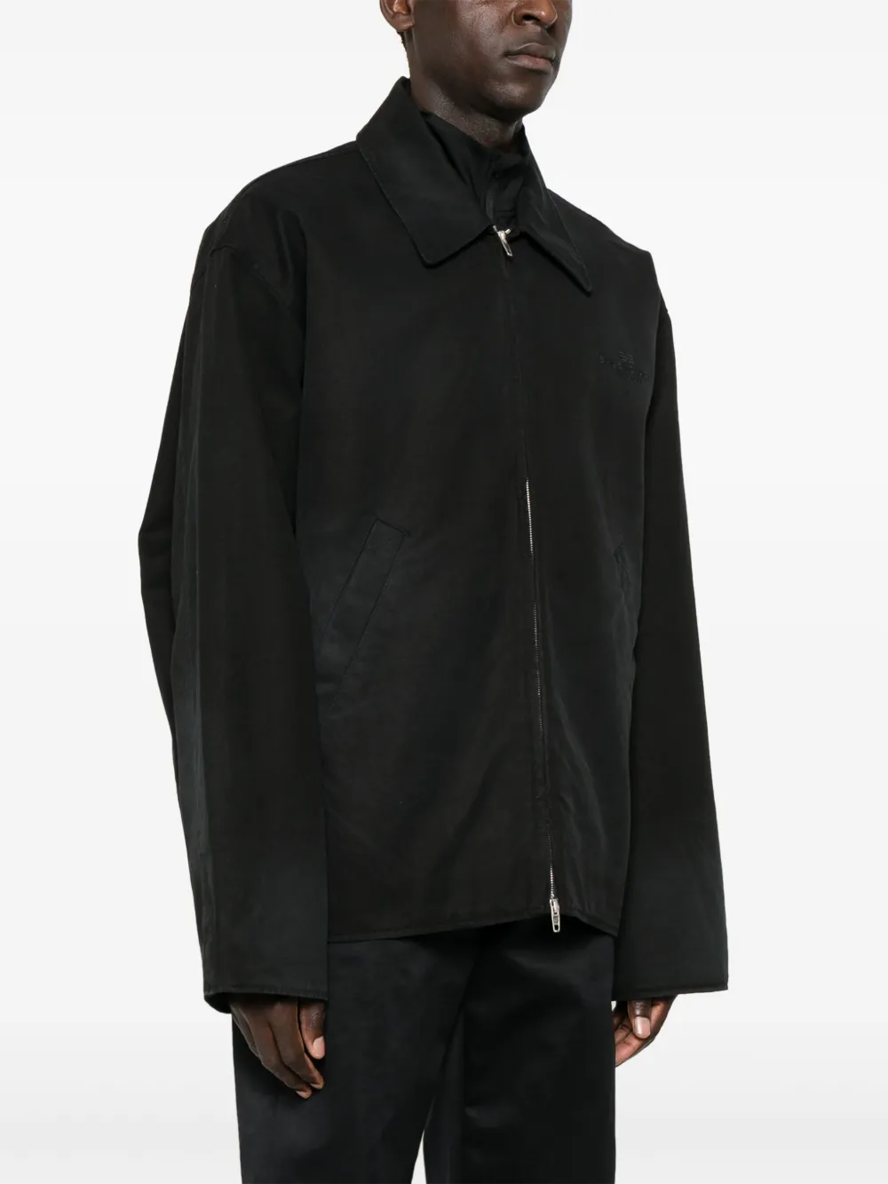 Balenciaga Jack met geborduurd logo Zwart