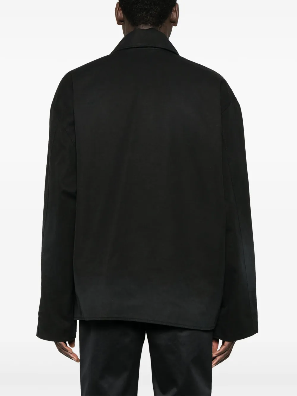 Balenciaga Jack met geborduurd logo Zwart