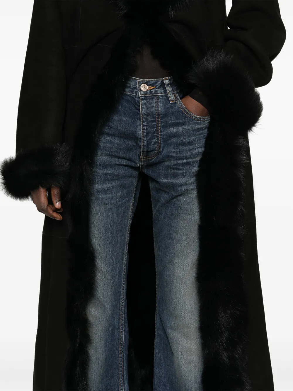 Balenciaga Straight jeans Blauw