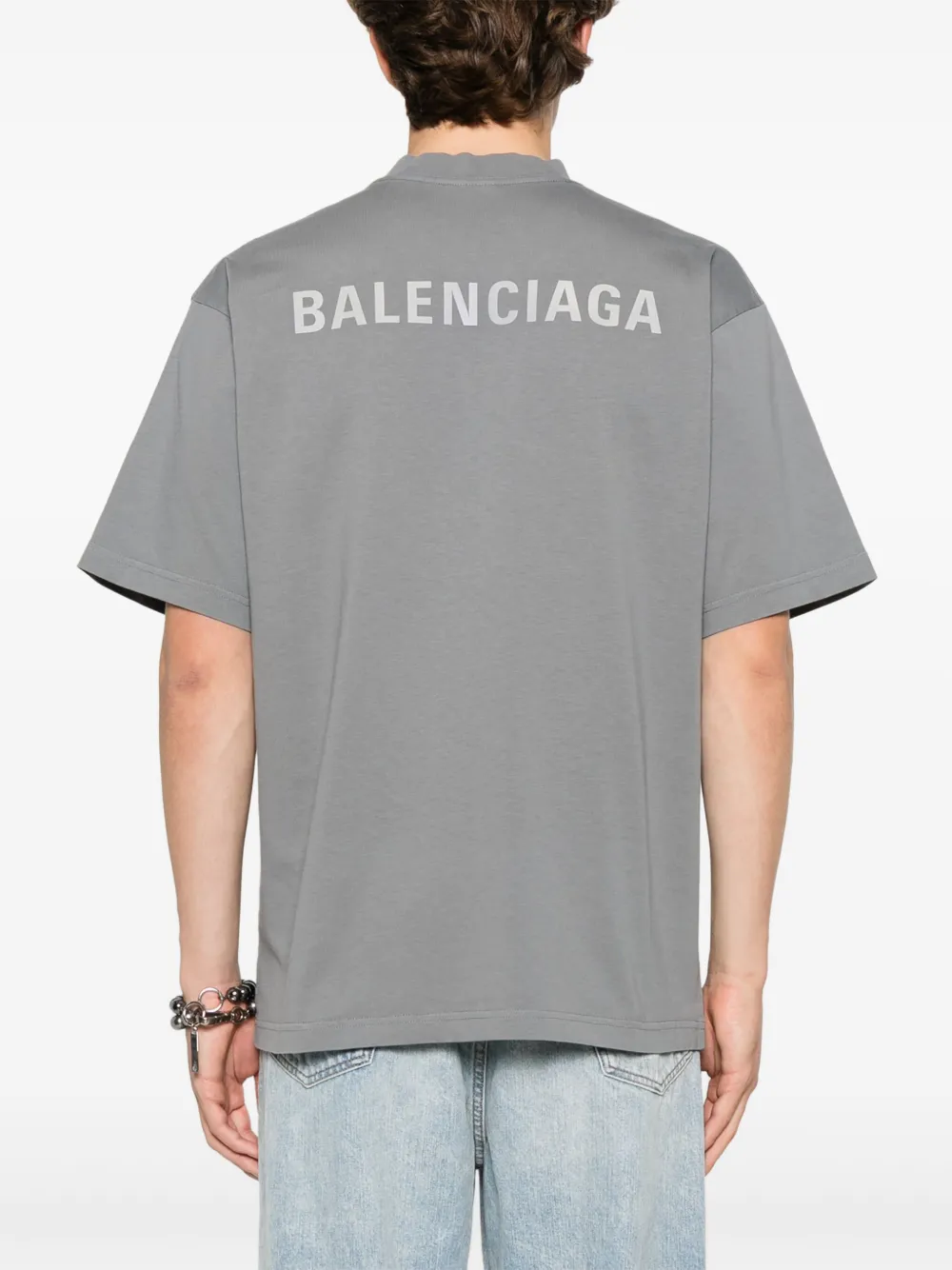 BALENCIAGA LOGO-PRINT T-SHIRT