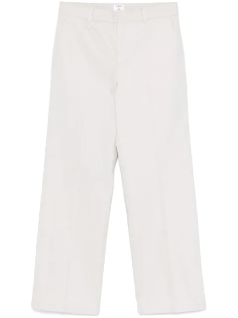 Casablanca gabardine-weave trousers