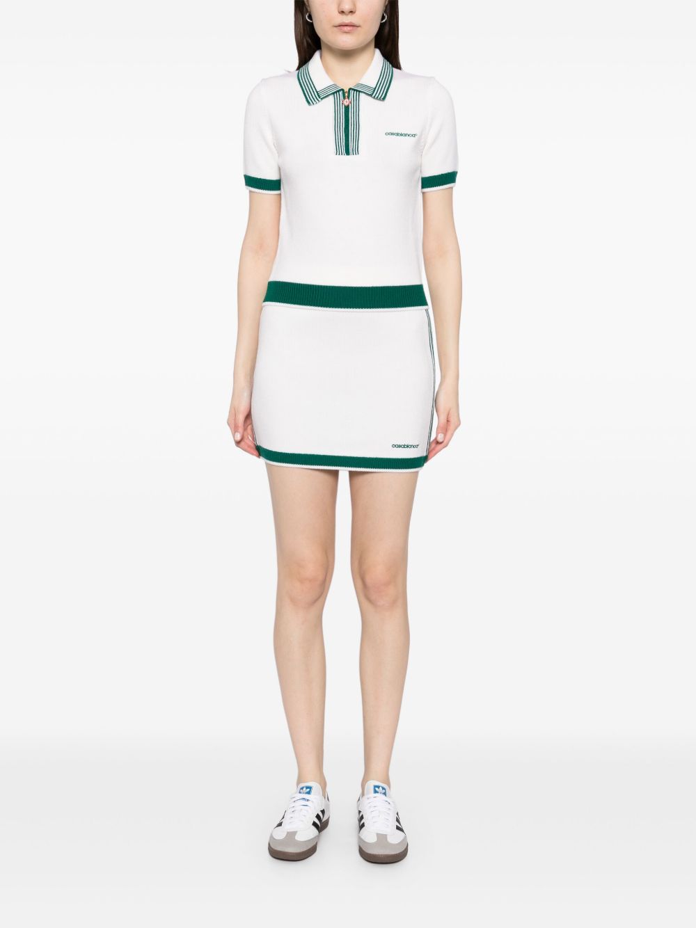 Casablanca Tennis polotop - Wit