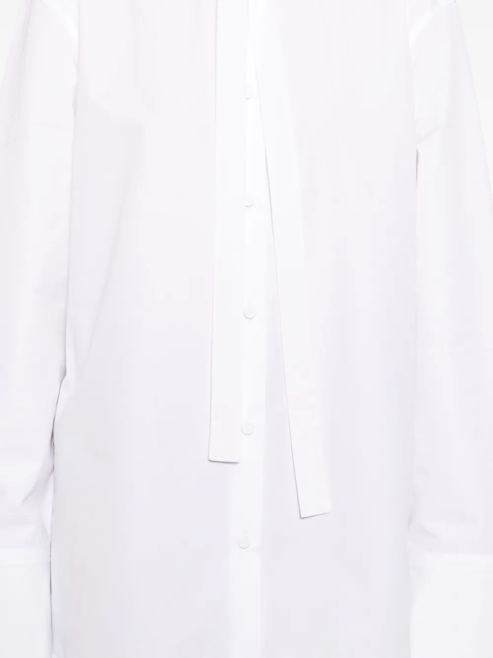 Jil Sander blouse met knoopsluiting Wit