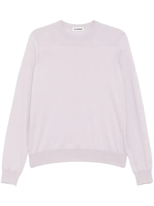Jil Sander ファインセーター | パープル | FARFETCH JP