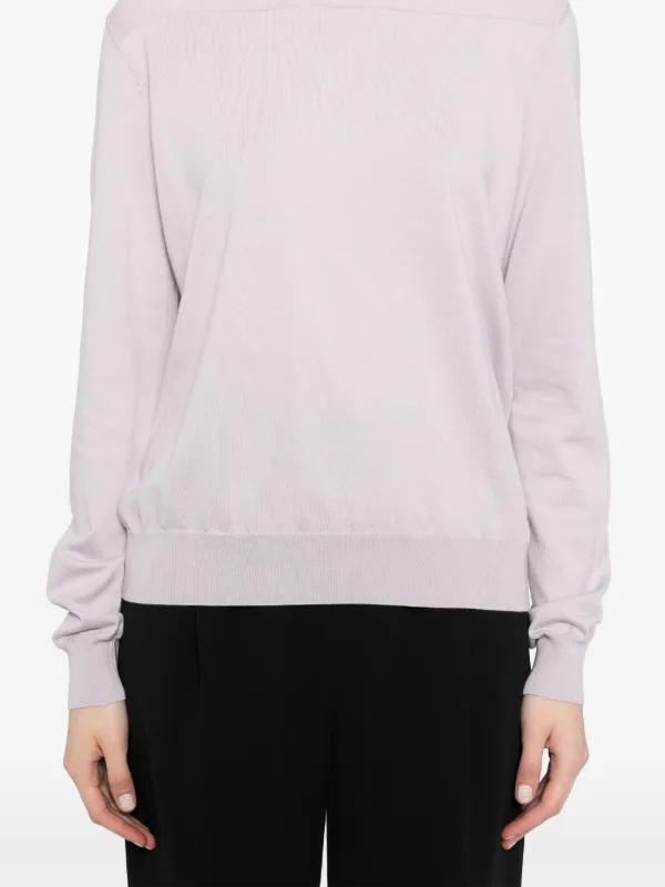 Jil Sander ファインセーター | パープル | FARFETCH JP