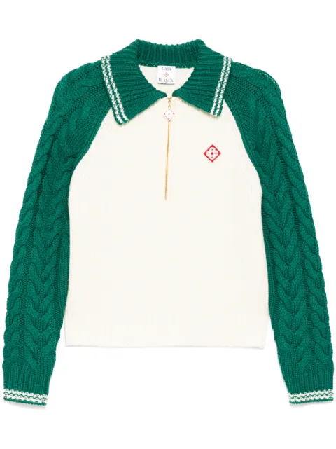 Casablanca zip fastening jumper