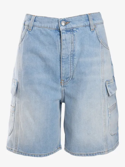 Off-White cargo-denimshorts