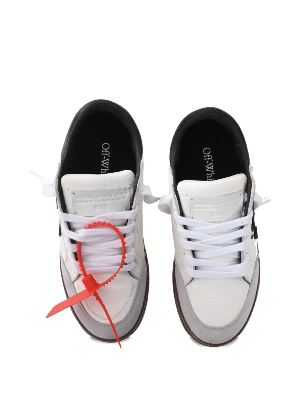 Off-White leather sneakers